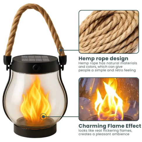 Nokmo | Fire Seed Solar Light — Magical Flame Mood that Warms Your Heart and Enchants Every Night