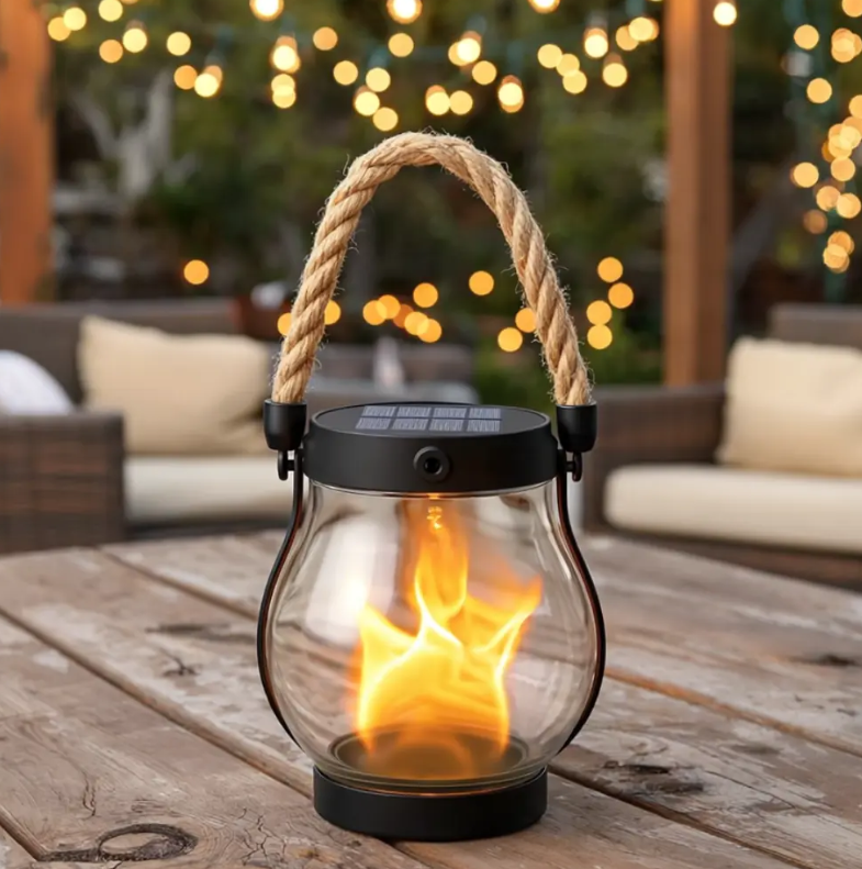 Nokmo | Fire Seed Solar Light — Magical Flame Mood that Warms Your Heart and Enchants Every Night