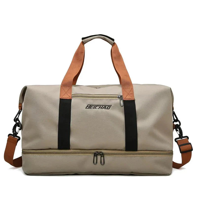 Nokmo | FITVOY DUFFEL – Lightweight Gym & Travel Bag with Shoe Compartment and Wet-Dry Separation