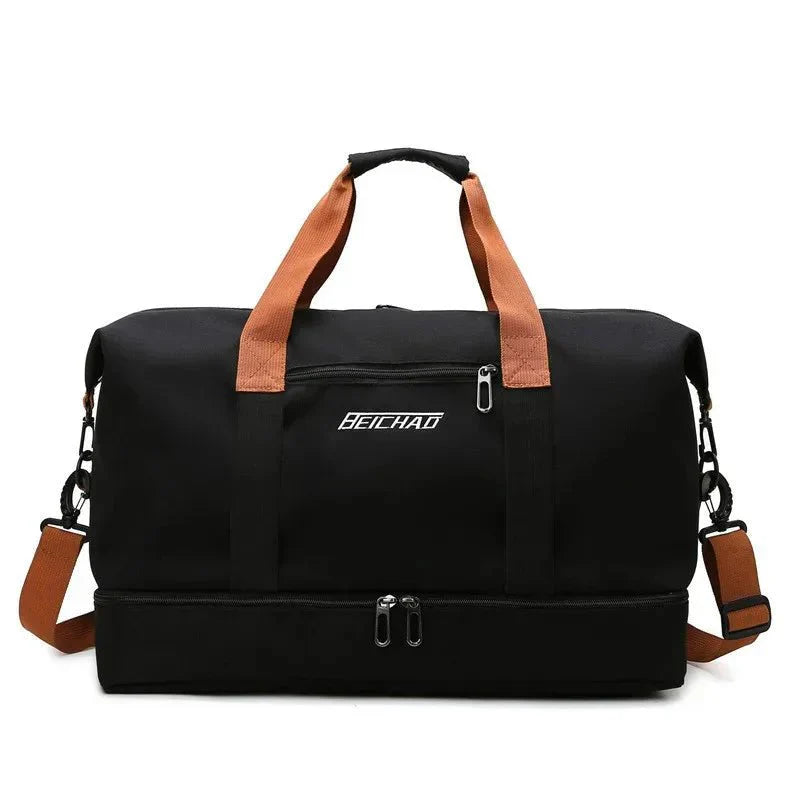 Nokmo | FITVOY DUFFEL – Lightweight Gym & Travel Bag with Shoe Compartment and Wet-Dry Separation