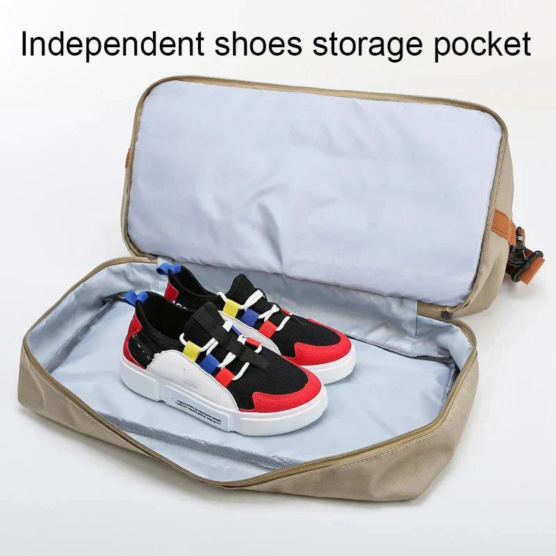 Nokmo | FITVOY DUFFEL – Lightweight Gym & Travel Bag with Shoe Compartment and Wet-Dry Separation