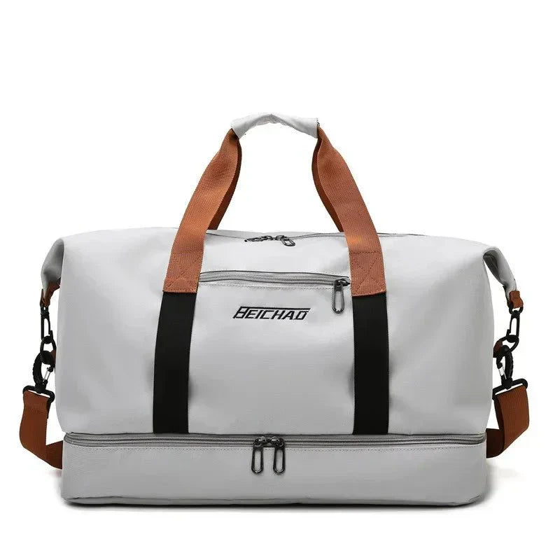 Nokmo | FITVOY DUFFEL – Lightweight Gym & Travel Bag with Shoe Compartment and Wet-Dry Separation
