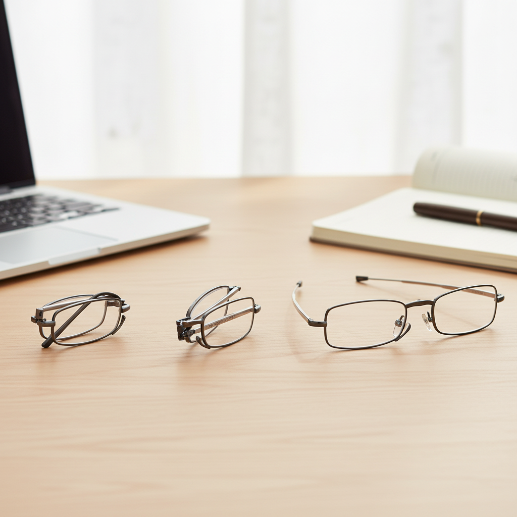 Nokmo | Folding Reading Glasses - Portable With Case