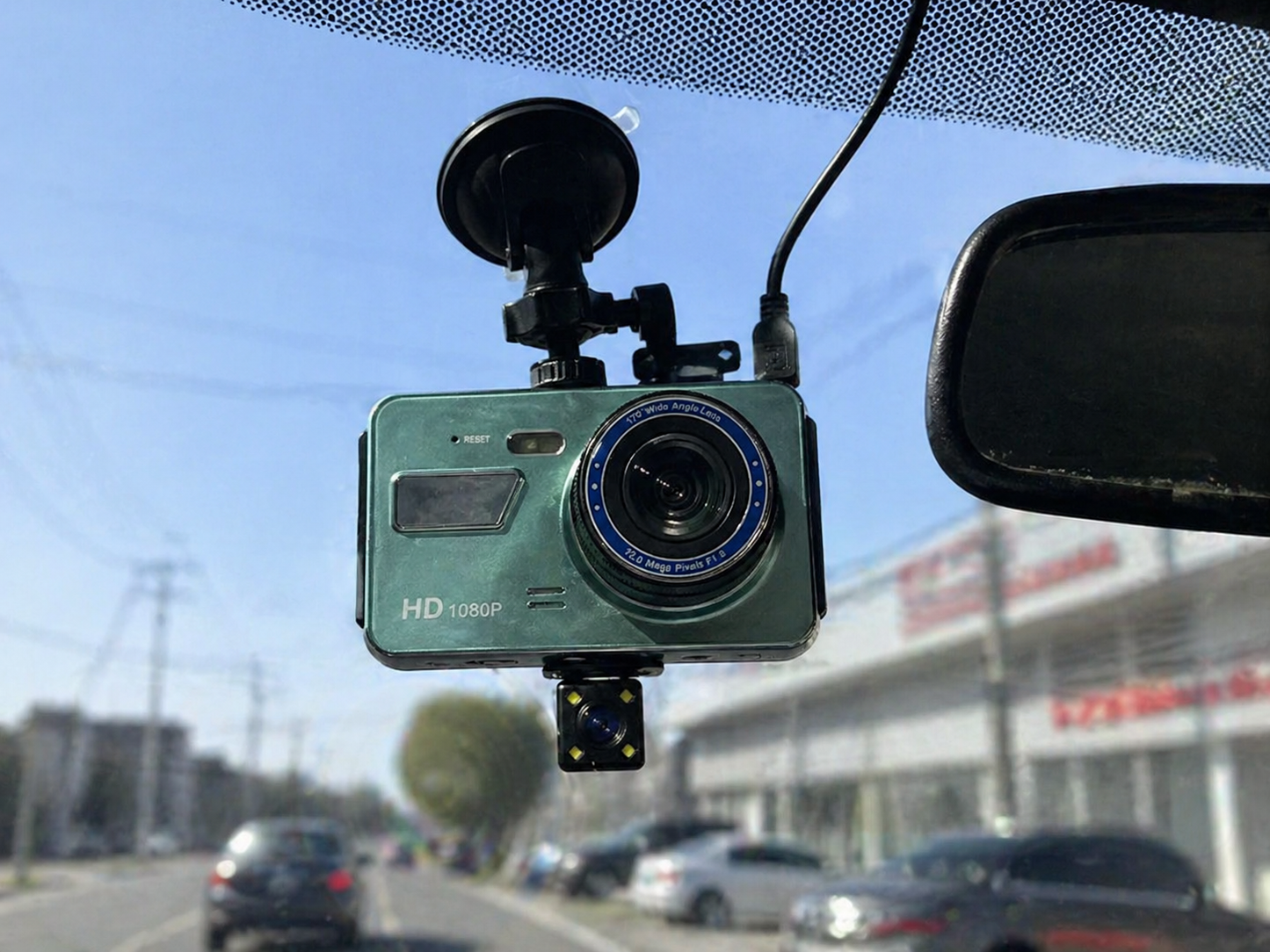 Nokmo | Front And Rear Dash Cam Dashboard Camera For Car With Night Vision