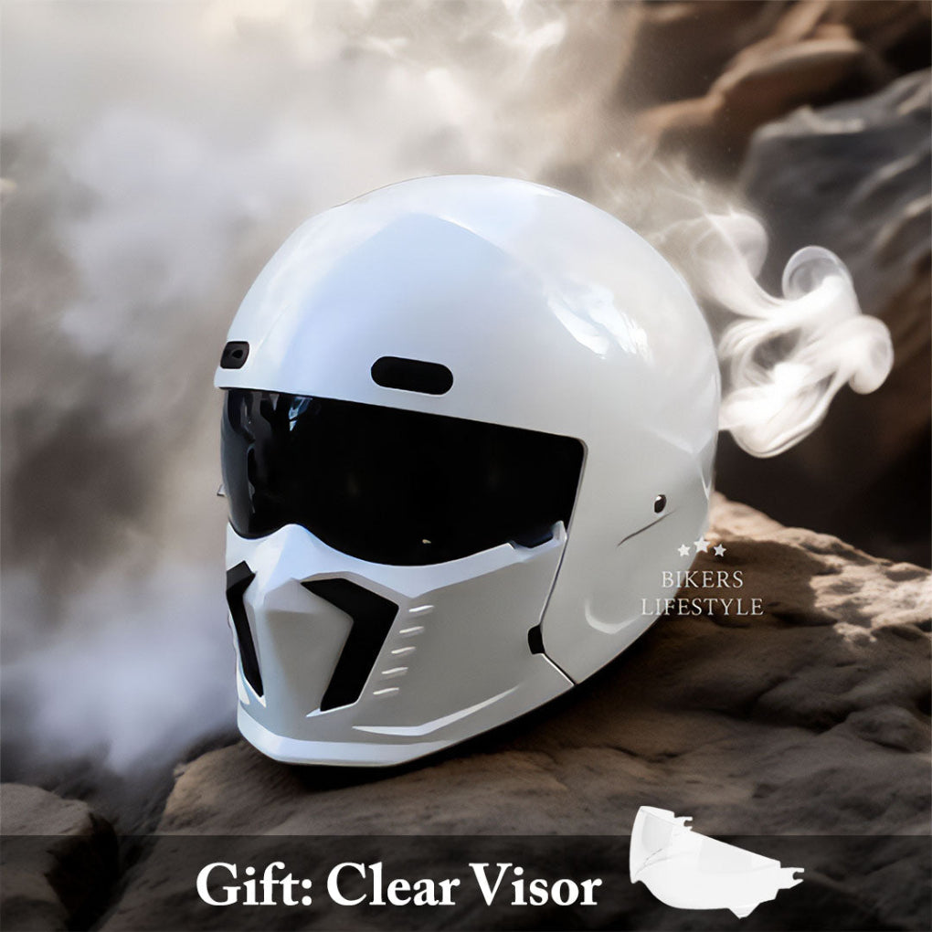 Nokmo | Full Face Motorcycle Helmet DOT ECE Approved Matte Finish