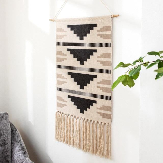 Nokmo | Geometric Tufted Wall Tapestry