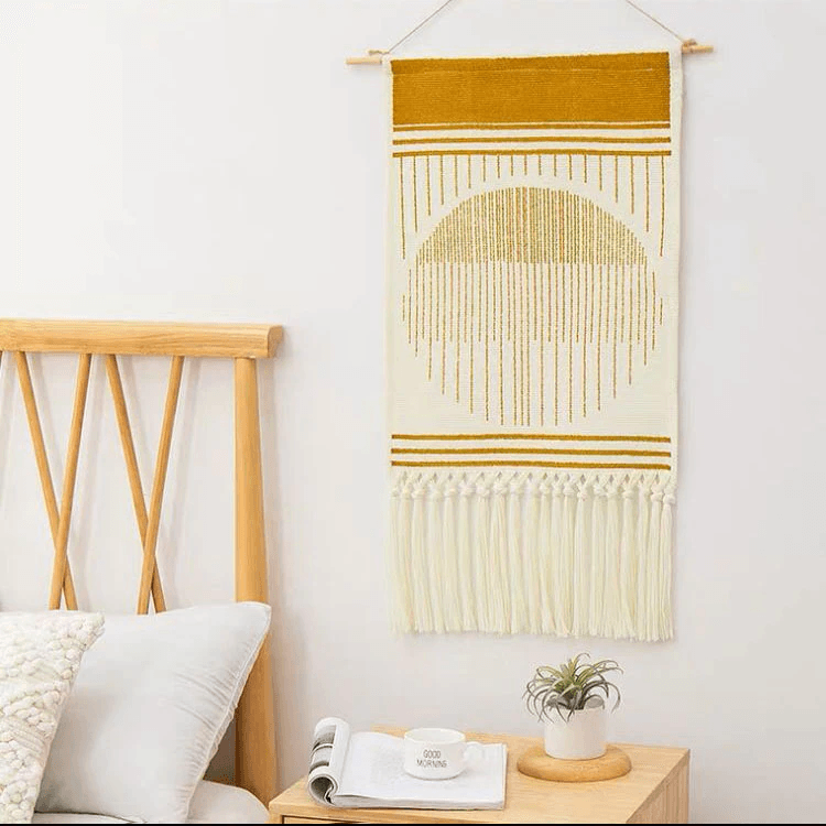 Nokmo | Geometric Tufted Wall Tapestry