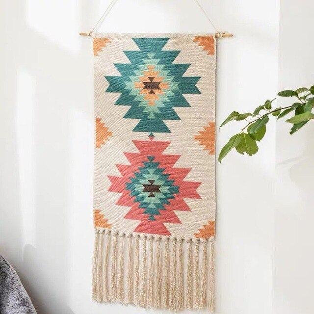 Nokmo | Geometric Tufted Wall Tapestry