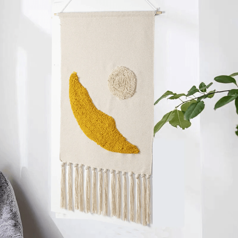 Nokmo | Geometric Tufted Wall Tapestry