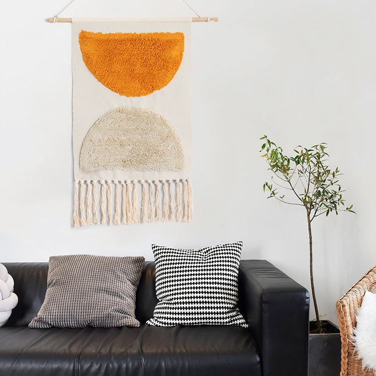 Nokmo | Geometric Tufted Wall Tapestry