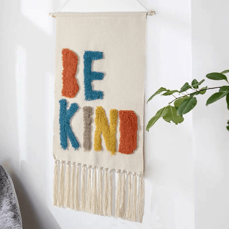 Nokmo | Geometric Tufted Wall Tapestry