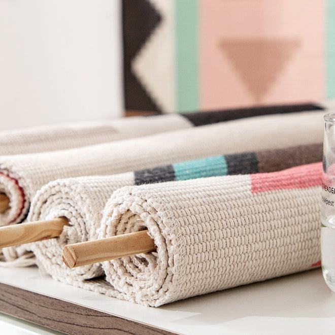 Nokmo | Geometric Tufted Wall Tapestry