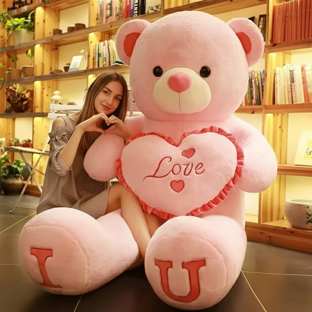 Nokmo | Giant Plush Bear – Extra Large Plush Teddy for Comfort and Relaxation