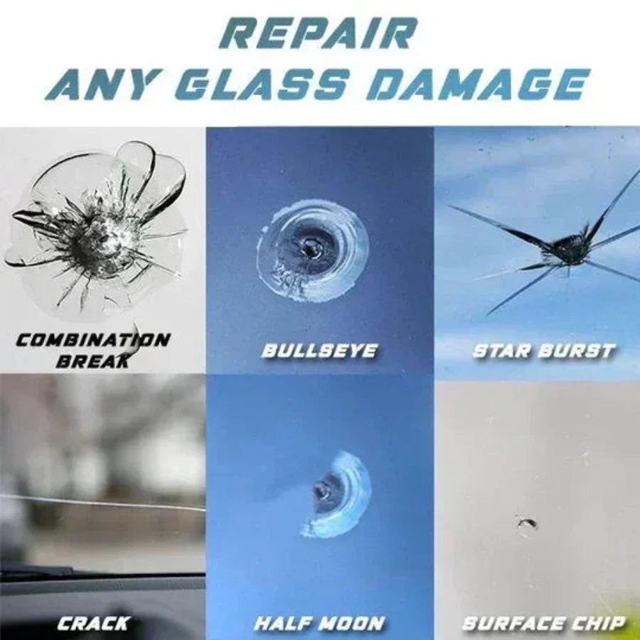Nokmo | Glass Repair: Cracks Gone Glass Repair Kit