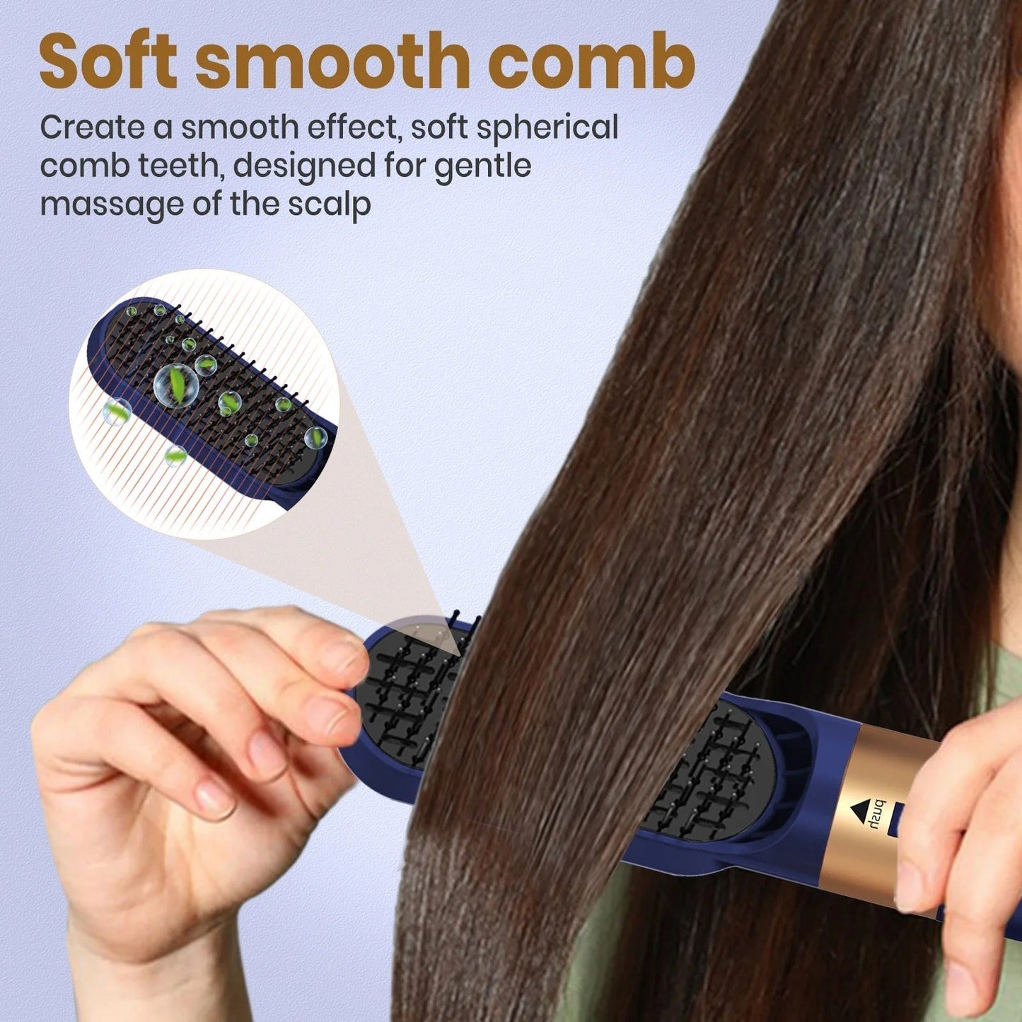 Nokmo | Glossify 5-in-1 Hair Styler | 1000W Hot Air Brush with Ionic Technology