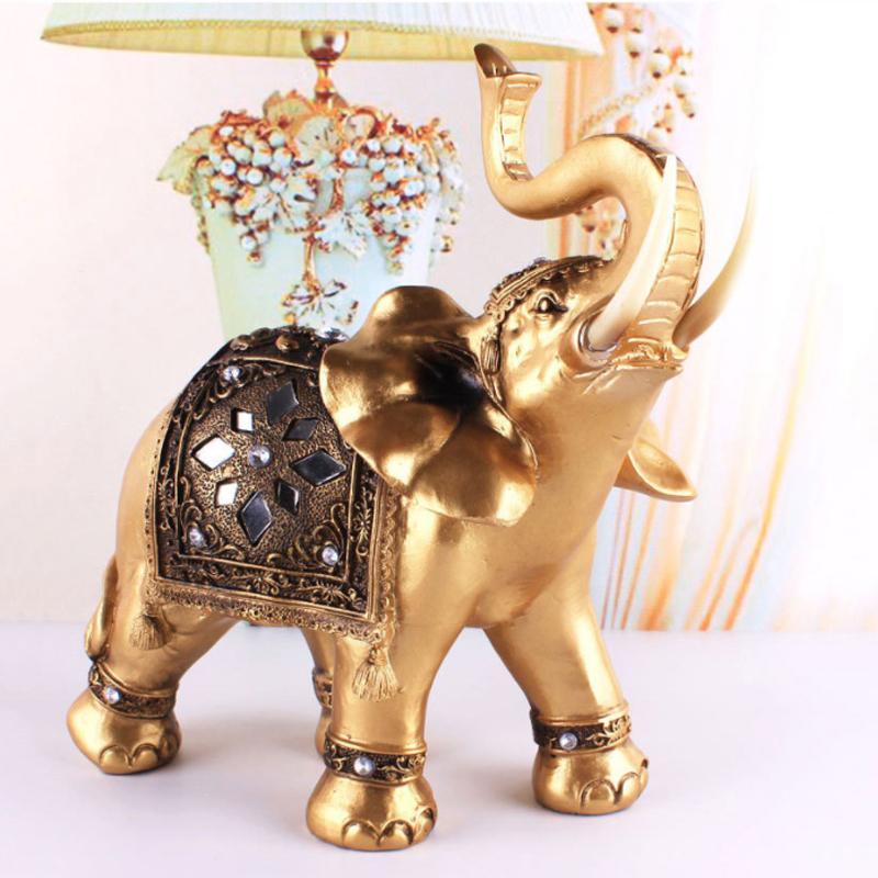 Nokmo | Golden Elephant Statue