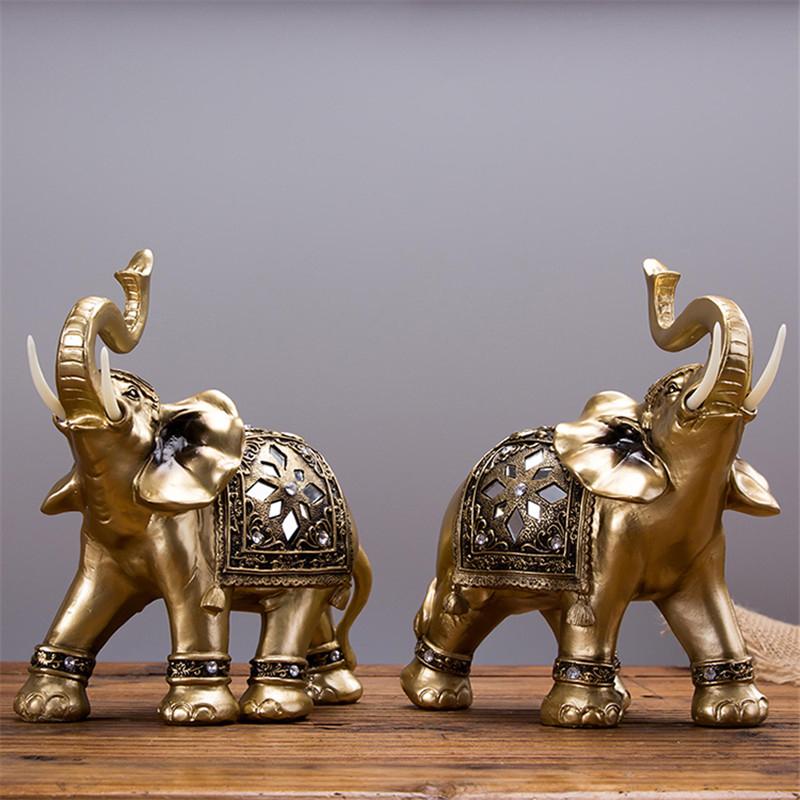 Nokmo | Golden Elephant Statue