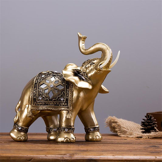 Nokmo | Golden Elephant Statue