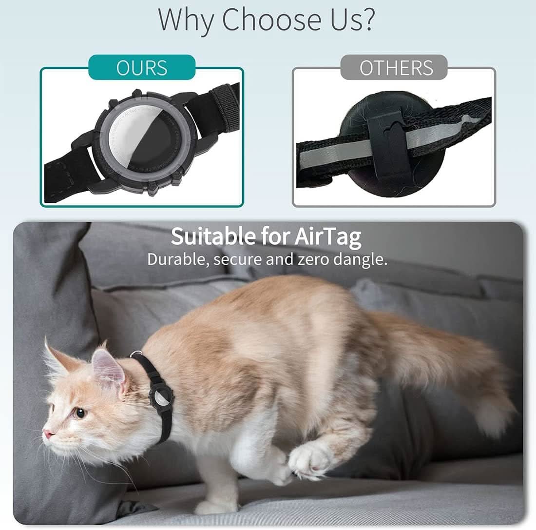 Nokmo | GPS Collar for Cats with Reflective Design