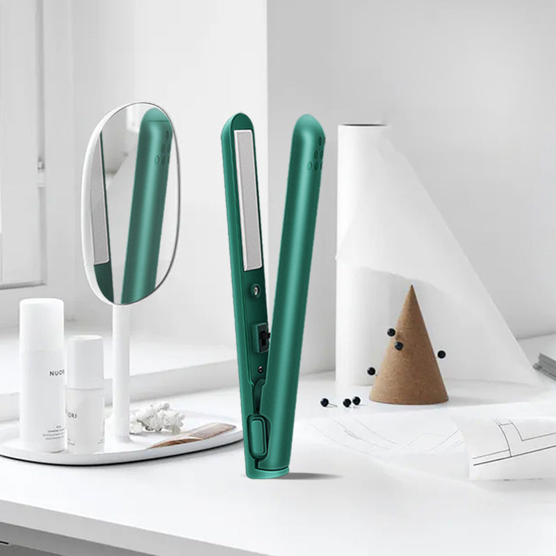 Nokmo | HairFlex – Mini 2-in-1 Curl and Straightening Iron with Ceramic Coating