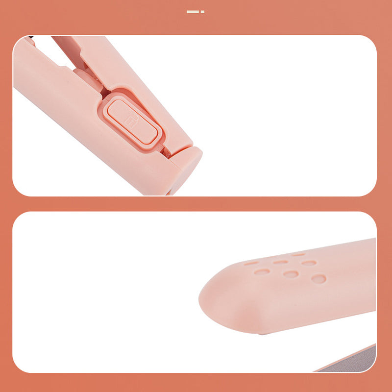Nokmo | HairFlex – Mini 2-in-1 Curl and Straightening Iron with Ceramic Coating
