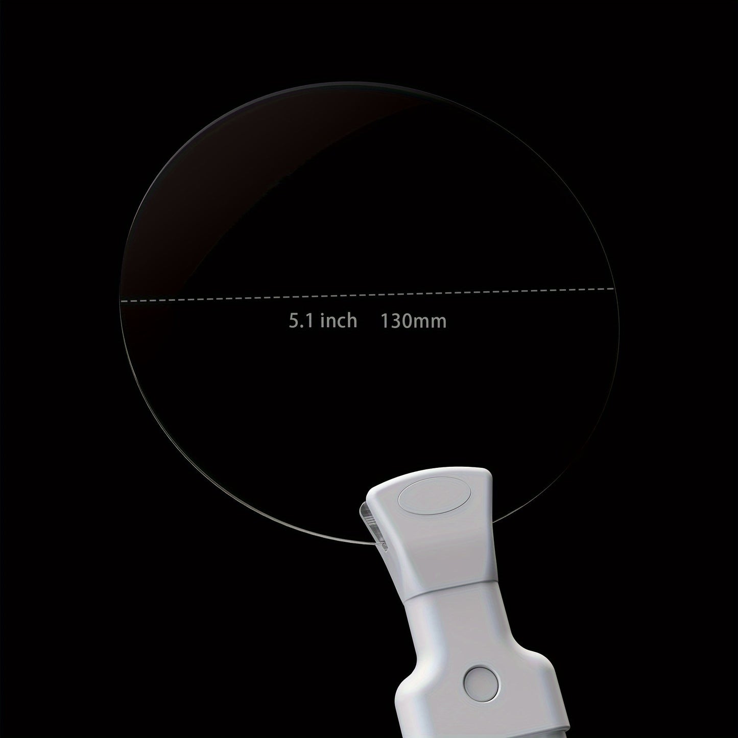 Nokmo | Hands-Free Magnifying Glass with Neck Strap - 5X Magnification for Reading