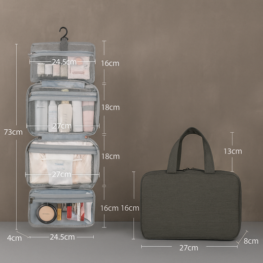 Nokmo | Hanging Toiletries Organizer with Multiple Compartments