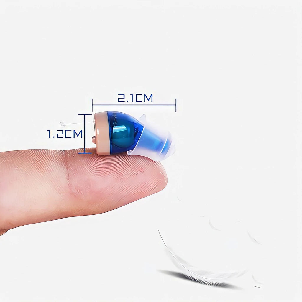 Nokmo | HearPro | Rechargeable Hearing Aid | Invisible and Comfortable | Simple Solution for Hearing Loss