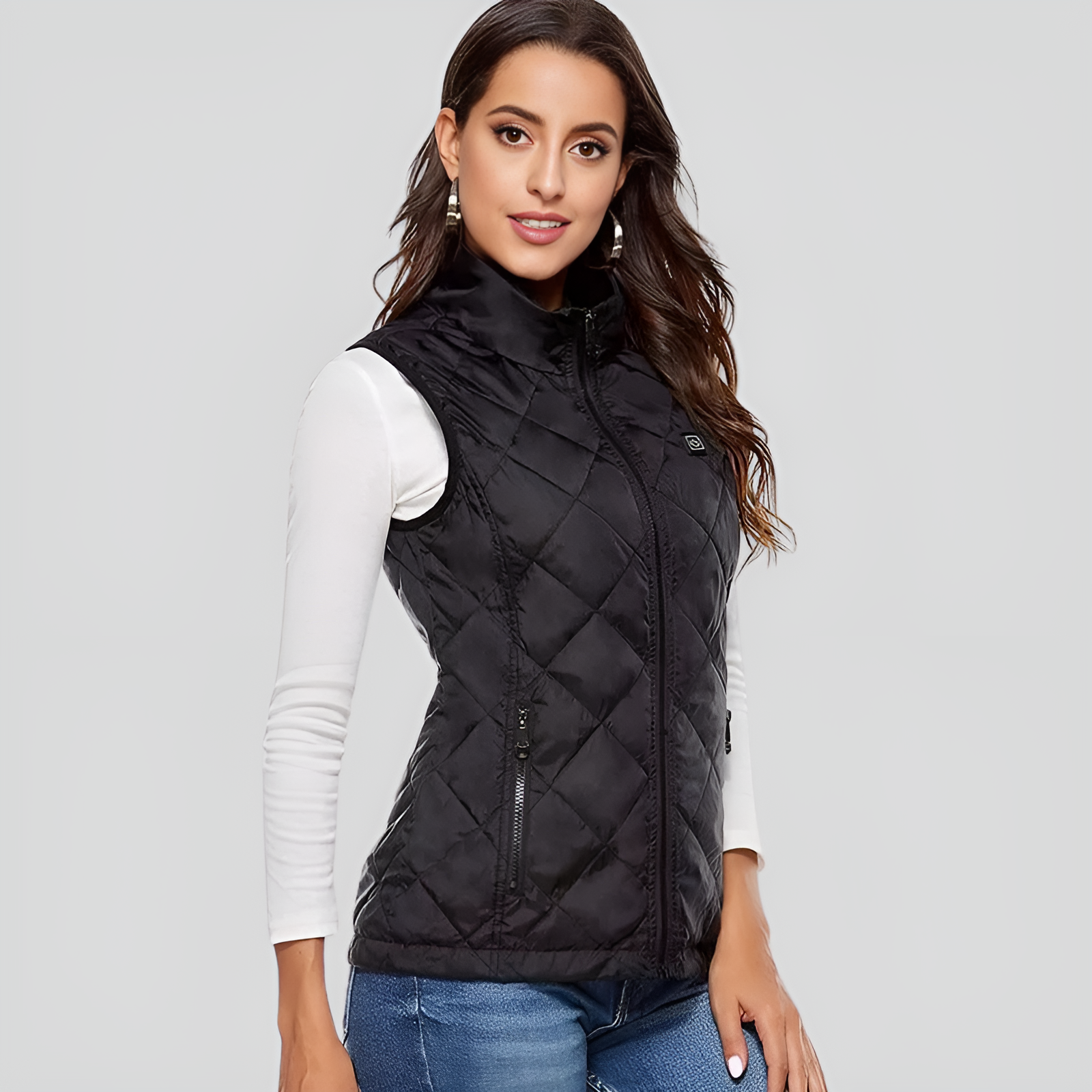 Nokmo | Heated Vest for Women with Dual Control and 9 Heating Zones – Comfort and Warmth for Every Season