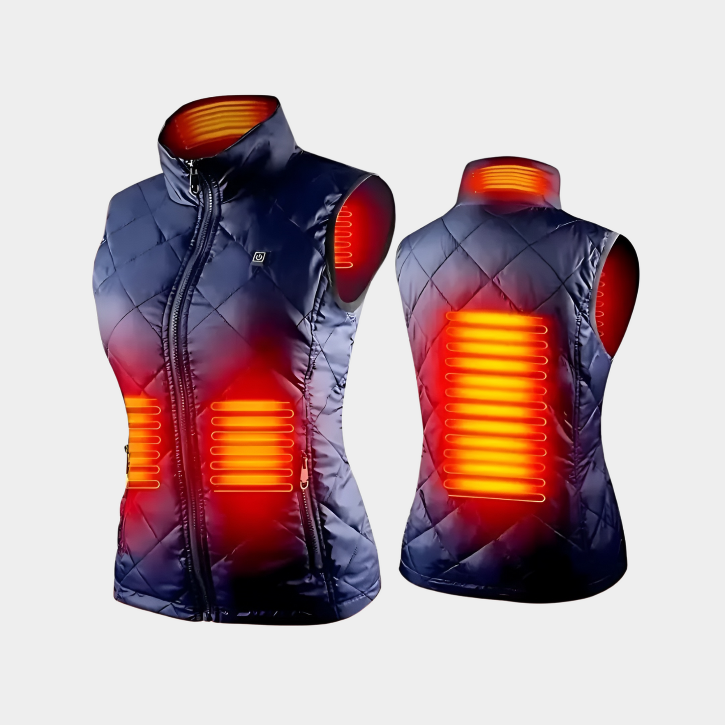 Nokmo | Heated Vest for Women with Dual Control and 9 Heating Zones – Comfort and Warmth for Every Season