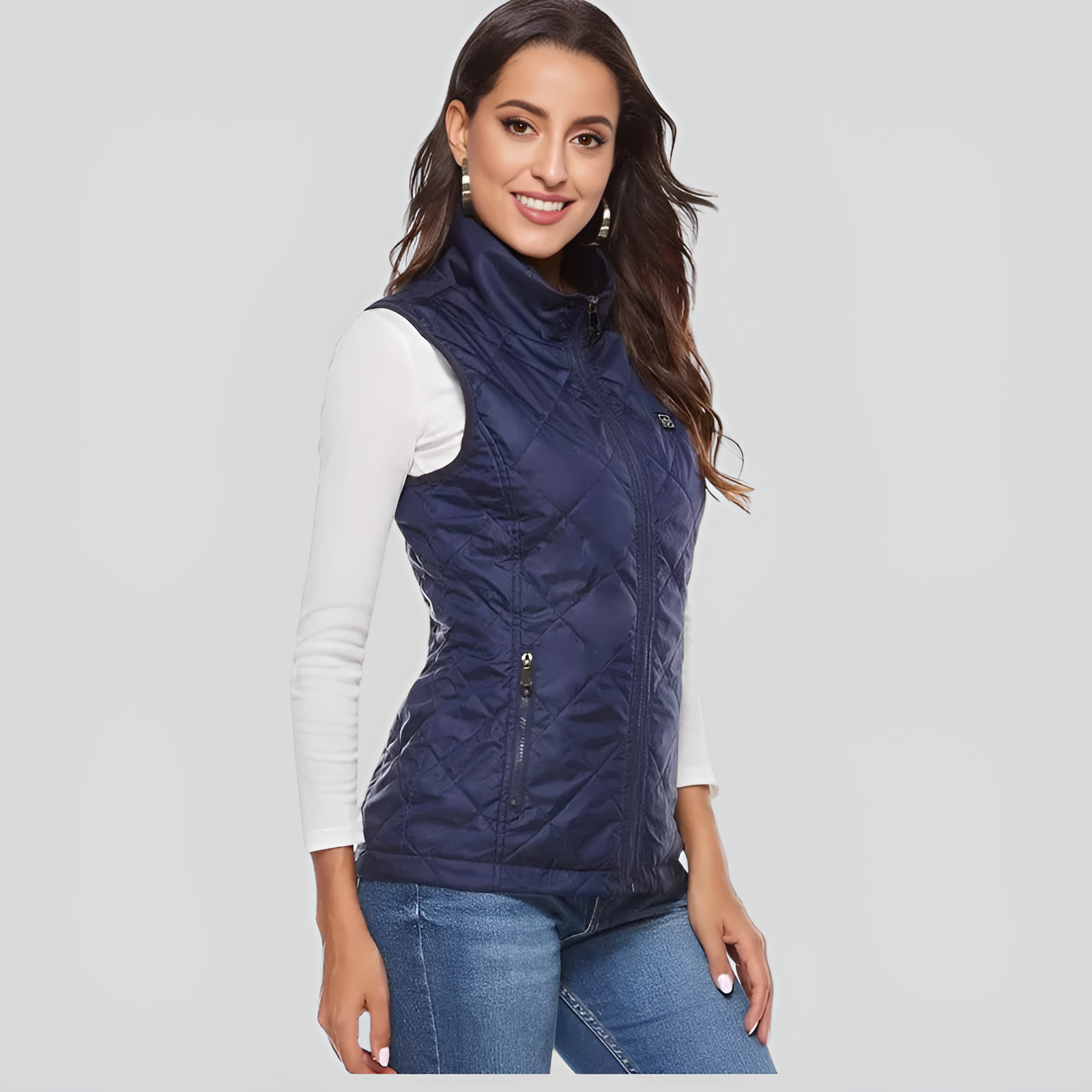Nokmo | Heated Vest for Women with Dual Control and 9 Heating Zones – Comfort and Warmth for Every Season