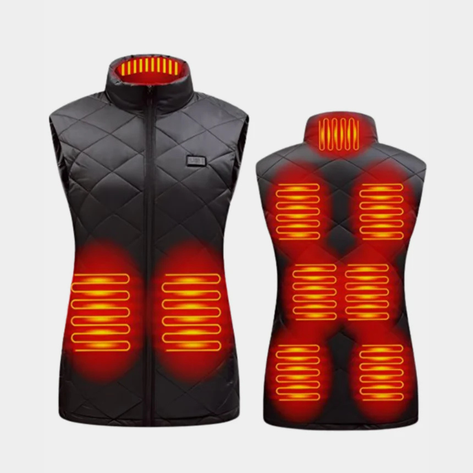 Nokmo | Heated Vest for Women with Dual Control and 9 Heating Zones – Comfort and Warmth for Every Season