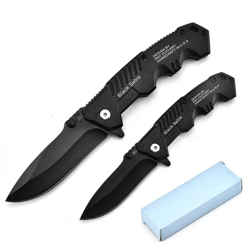 Nokmo | High Hardness Tactical Survival Knife - Outdoor Self-Defense EDC Tool for Camping & Hunting