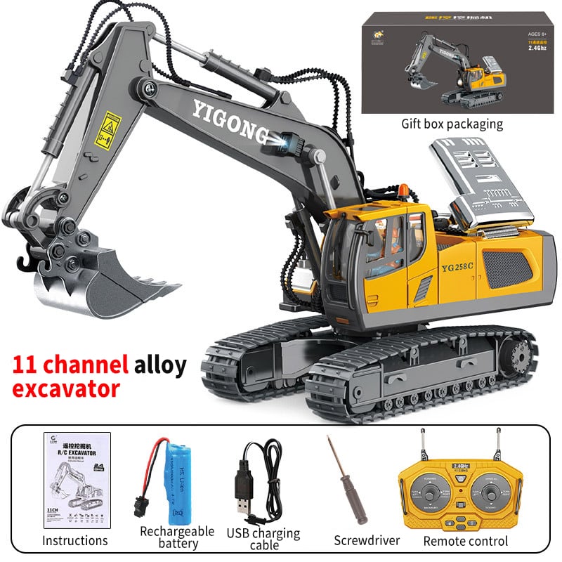 Nokmo | Hydraulic Full Metal Graver G308H 1/14 RTR