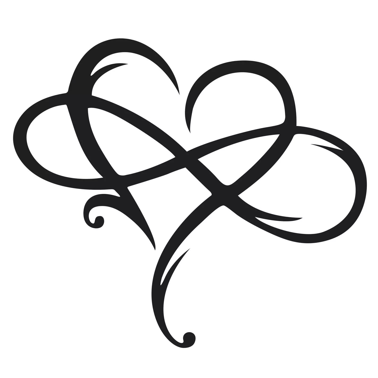 Nokmo | Infinity Heart Wall Art with Decorative Inlay