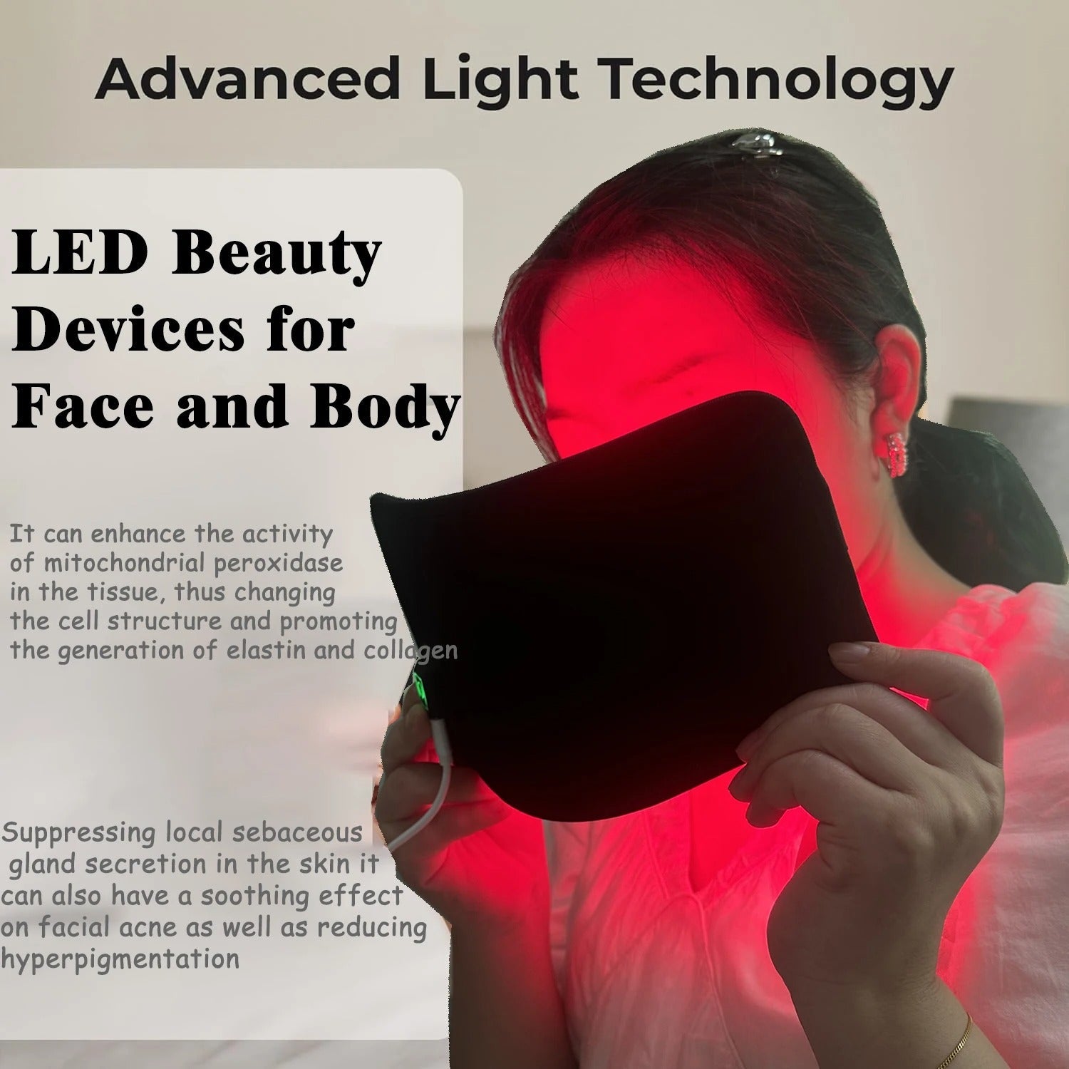 Nokmo | Infrared Light Therapy Pad Belt – Medical Quality Pain Relief for Back and Muscles
