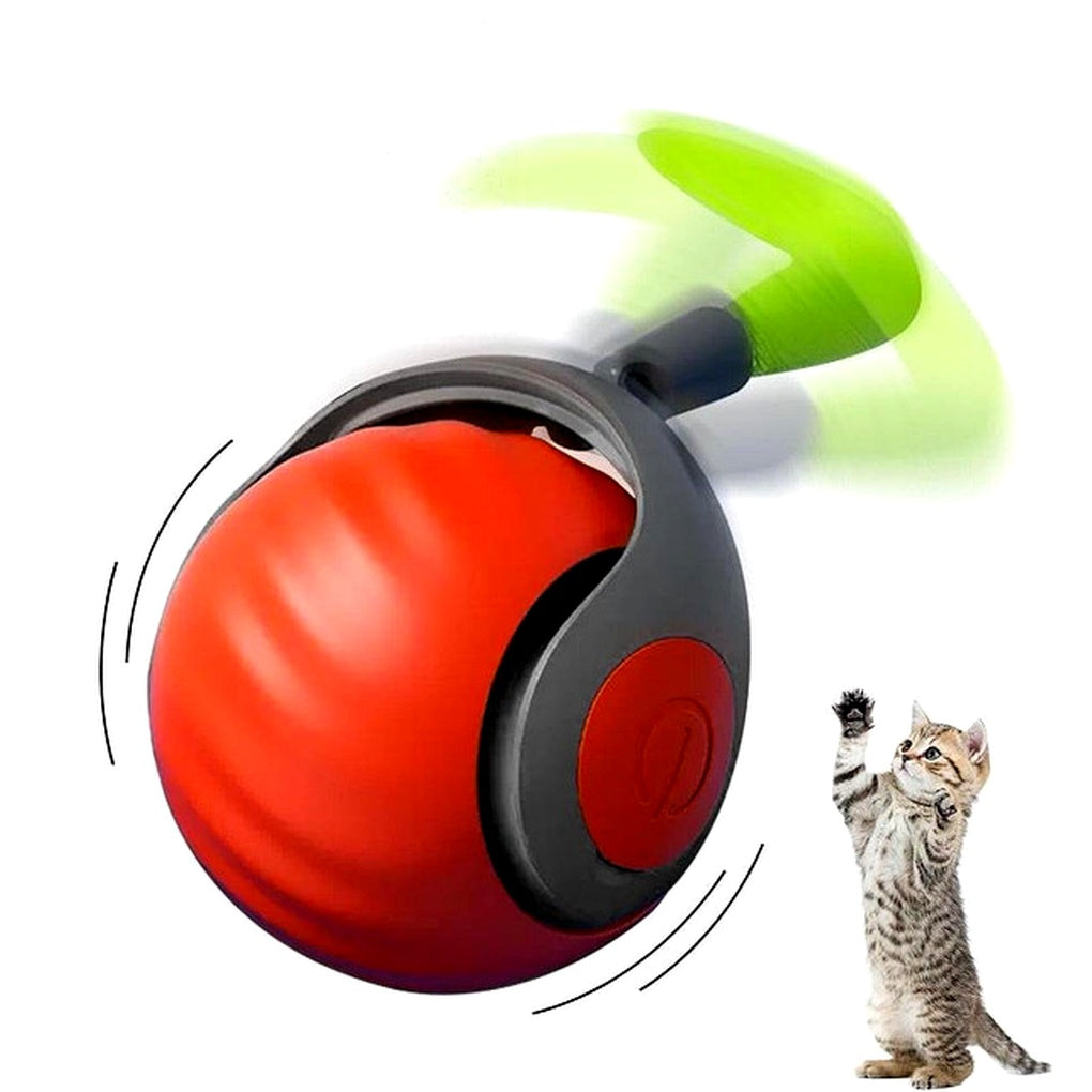 Nokmo | Interactive Cat Ball Toy - Automatic Rolling Play Sphere