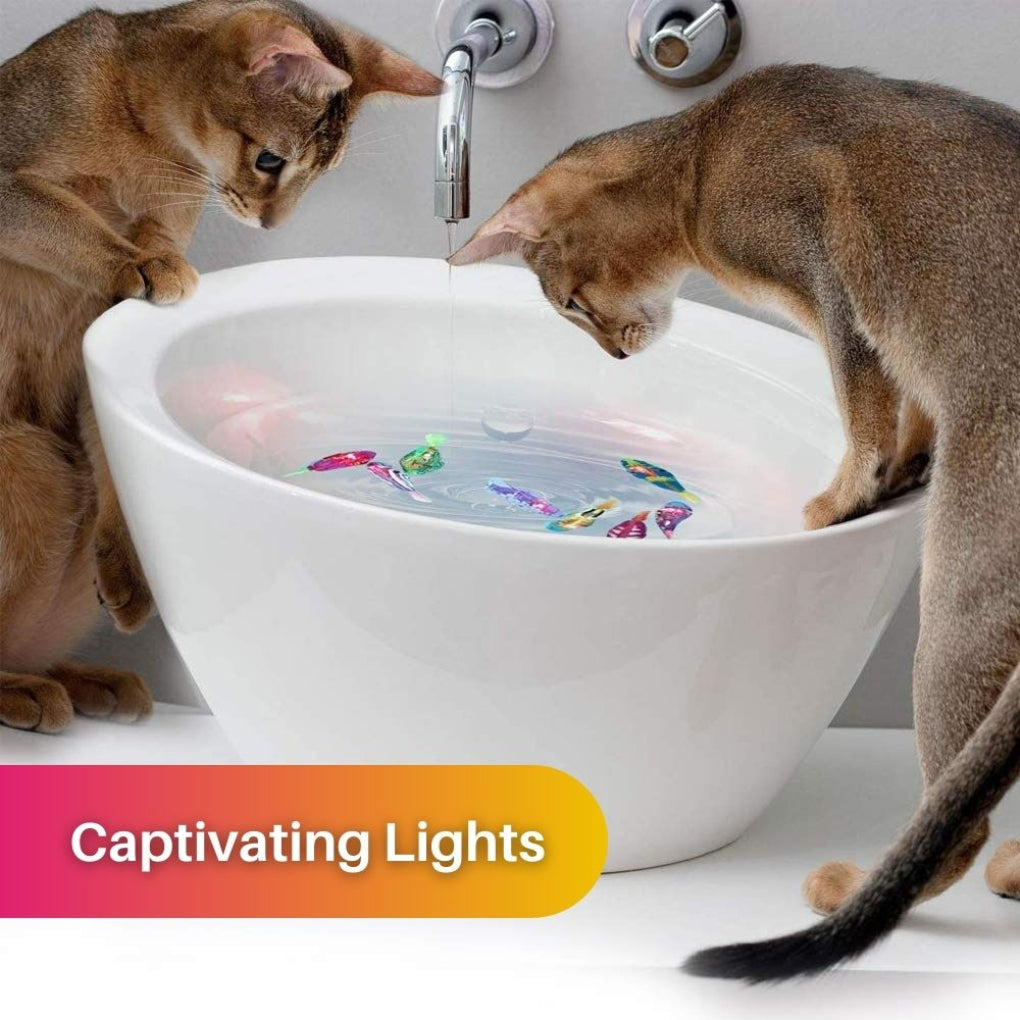 Nokmo | Interactive Swimming Cat Toy with Lights