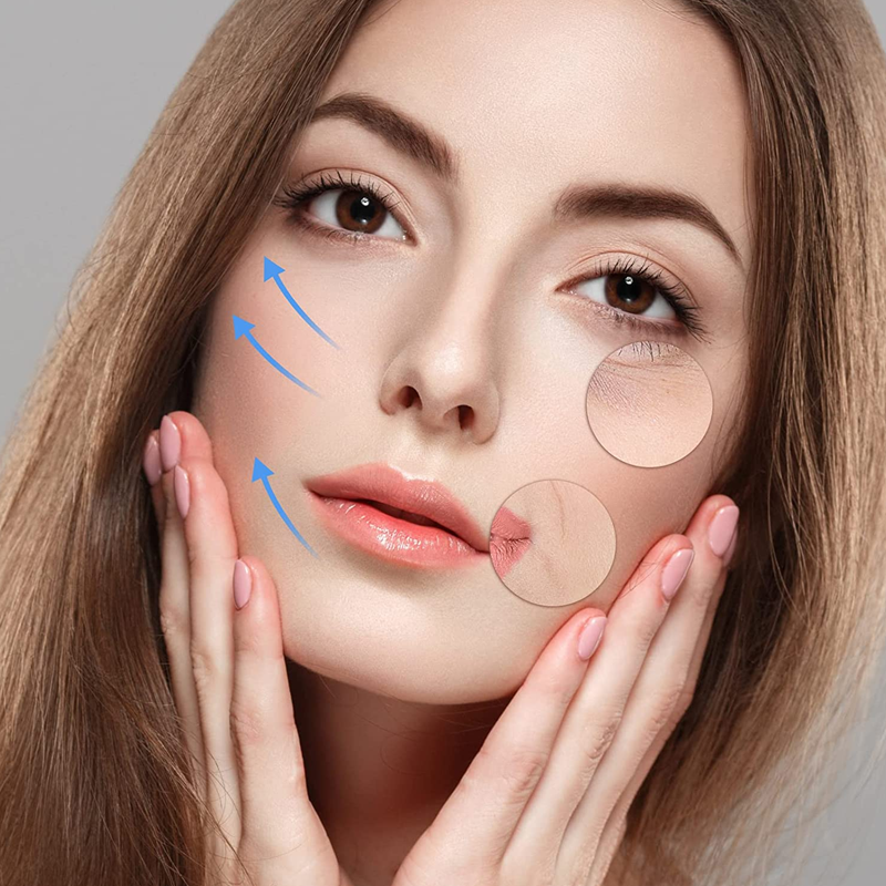 Nokmo | Invisible Facelift Patches | 120 Count Supply Pack | Ultra-thin 0.02mm Adhesion Technology | Waterproof & Hypoallergenic | Mechanical V-Shape Lifting | Transparent
