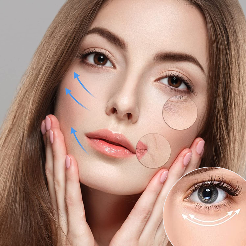 Nokmo | Invisible Facelift Patches | 120 Count Supply Pack | Ultra-thin 0.02mm Adhesion Technology | Waterproof & Hypoallergenic | Mechanical V-Shape Lifting | Transparent