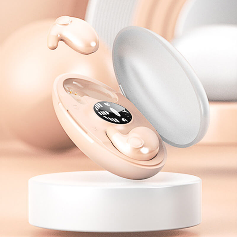Nokmo | Invisible Wireless Sleep Headphones | IPX5 Waterproof, Bluetooth 5.3 for Comfortable Sleep and Relaxation