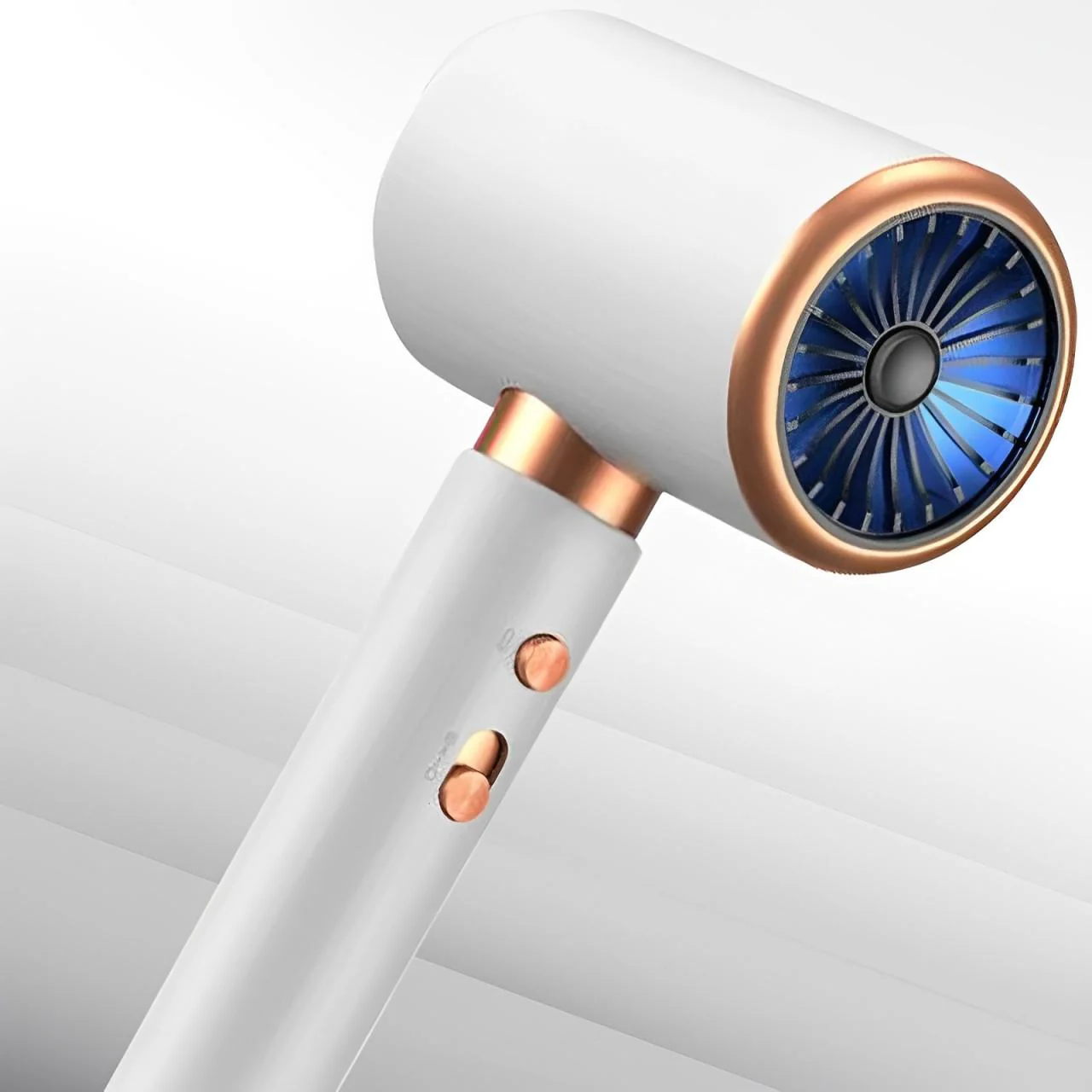Nokmo | Ionic Hair Dryer | Fast Drying and Frizz Control | Gray