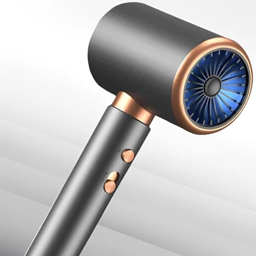 Nokmo | Ionic Hair Dryer | Fast Drying and Frizz Control | Gray