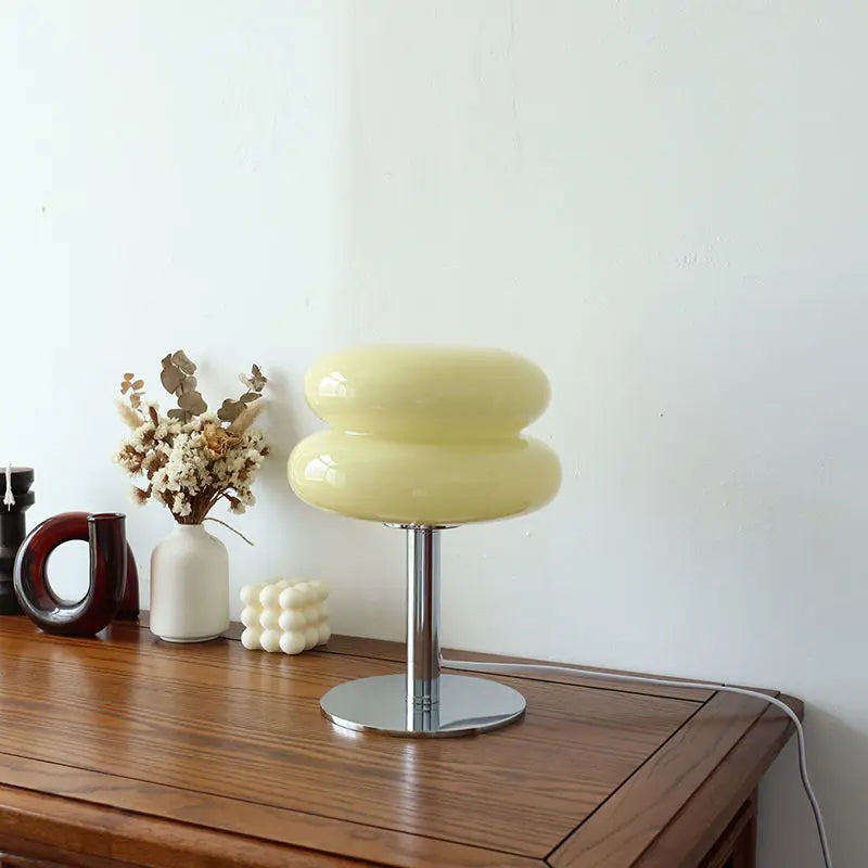 Nokmo | Italian Bauhaus Table Lamp | Wireless LED Table Light