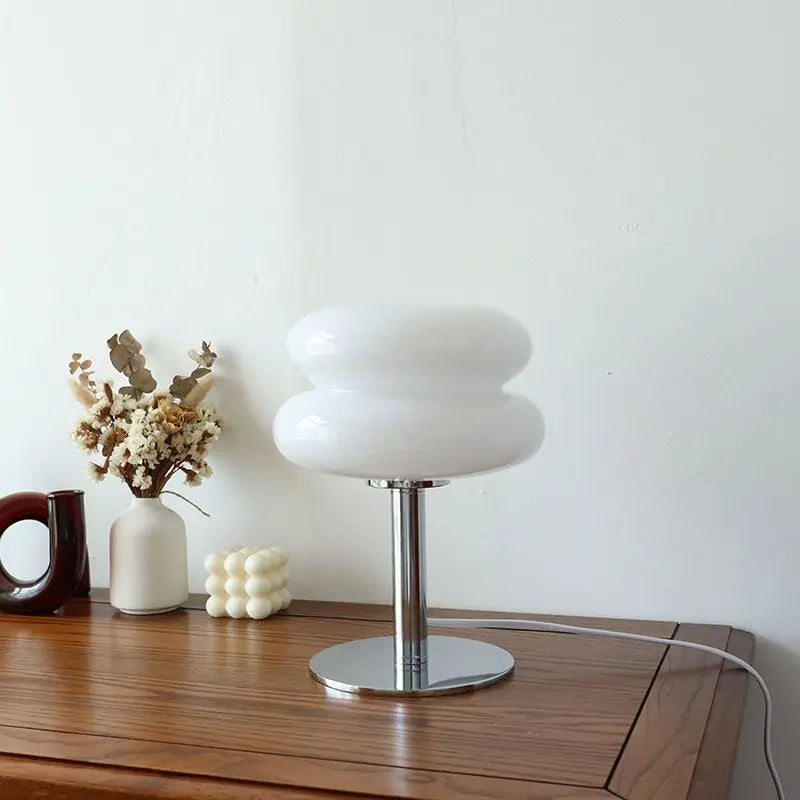 Nokmo | Italian Bauhaus Table Lamp | Wireless LED Table Light