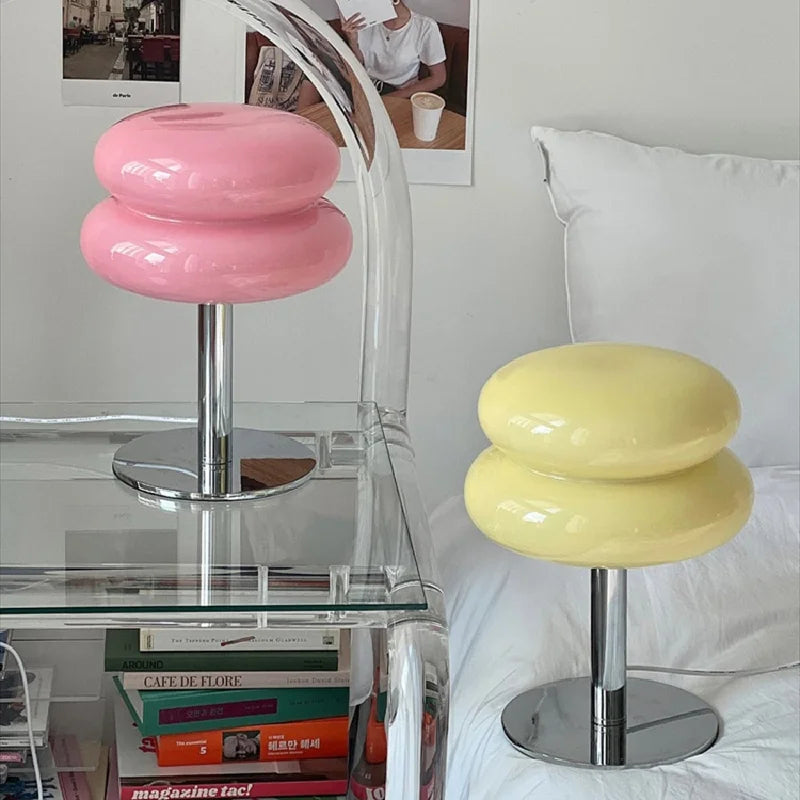 Nokmo | Italian Bauhaus Table Lamp | Wireless LED Table Light