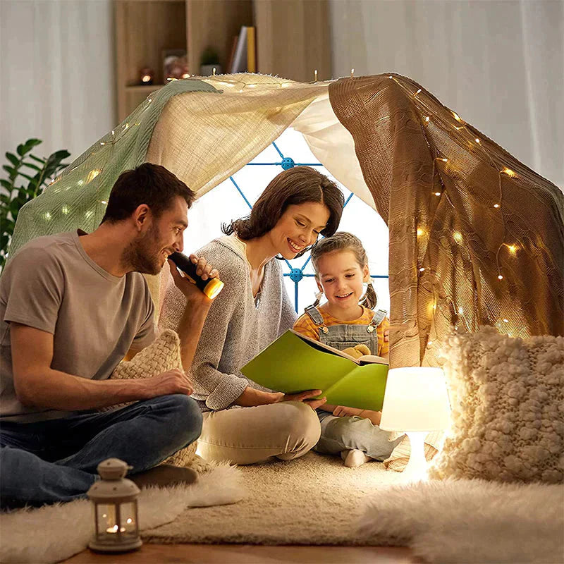 Nokmo | Kids Building Fort Kit - Creative STEM Toy