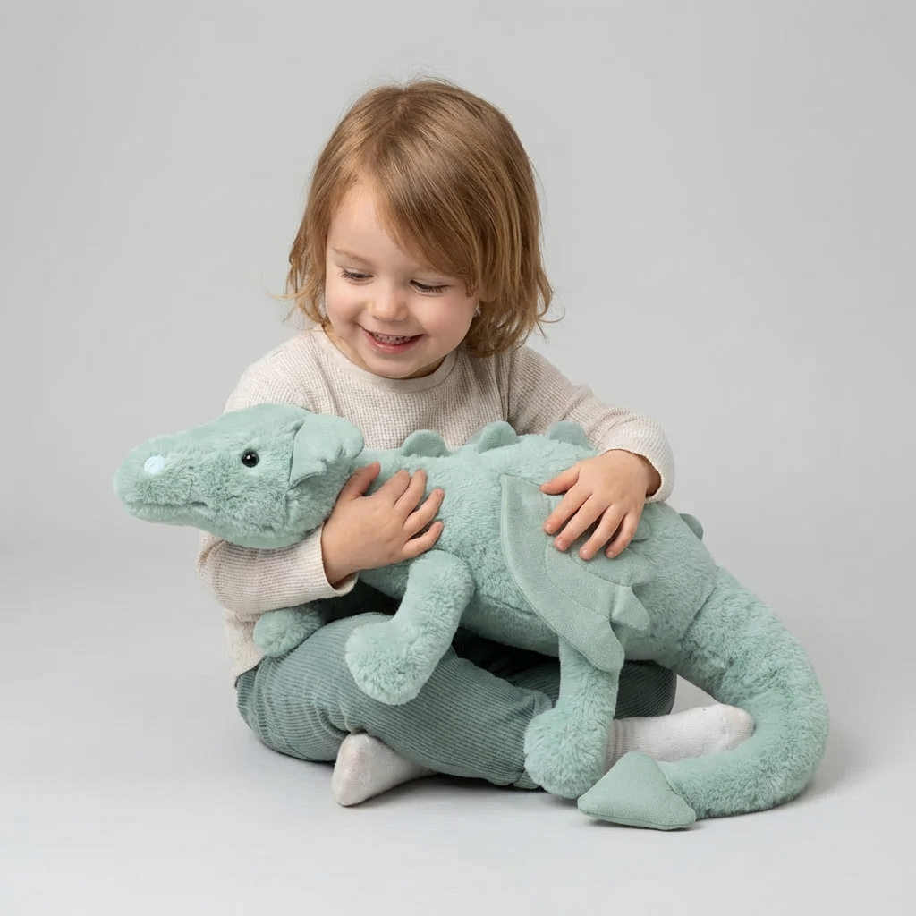 Nokmo | Kids Dragon Plush Toy with Wings