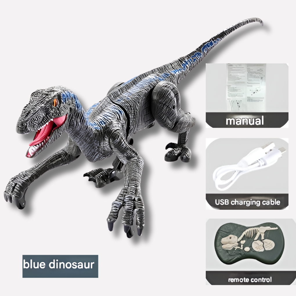 Nokmo | Kids Remote Control Walking Dinosaur Toy