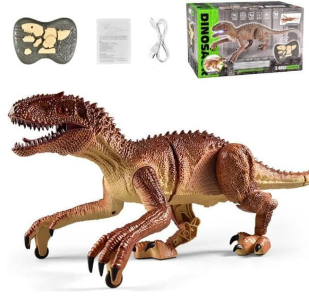 Nokmo | Kids Remote Control Walking Dinosaur Toy